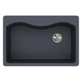 thumbnail image 3 of Elkay ELGS3322RGY0 Elkay Quartz Classic 33" x 22" x 9-1/2", Single Bowl Top Mount Sink, Dusk Gray, 3 of 3