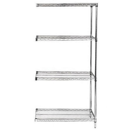 

Chrome Add-On Kit 86 in. H Unit 4 Shelf
