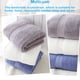 thumbnail image 3 of Inteprter Toalla de algodón a mano puro Toalla de baño Agua Aborto Cabello Secado rápido Natación Cabeza Turbante Hotel Deportes Azul claro Type2 NO2 Inteprter HA065508-04, 3 of 6