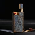 thumbnail image 3 of Kerosene lighter, Top Metal Pocket Lighter Daily Use, Sold Without Fuel.,SKU01238-GZ不动明王-礼盒装, 3 of 5
