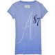 thumbnail image 1 of Camiseta gráfica Aeropostale 87 para mujer, morado, extragrande, 1 of 1