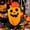 D, variant on Cififendec Halloween Drawstring Candy Gift Bag, 5.51"×3.94", Pumpkin Print Treat Storage Pouch for Kids Dining Table Mantel Top Autumnal Room Accent