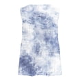 thumbnail image 3 of fatyb Summer Women's Tank Tops V Neck Eyelet Embroidery Shirts Casual Sleeveless Loose Blouses, 3 of 7
