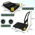 thumbnail image 2 of CoolDolly 880 lbs. Capacity Folding Platform Truck Push Hand Cart Dolly, 2 of 11