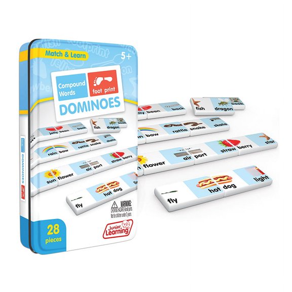 Compound Words Match & Learn Dominoes | Bundle of 2 Each