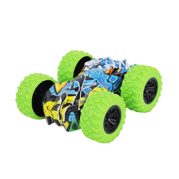 Coche de juguete con doble carretera, coche de acrobacias para niños, modelo de coche