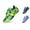 Green, variant on Boys Soccer Cleats Kids Girls Athletics Sport Shoes Training Shoes Teenager Indoor Outdoor Football Athletic Sneakers