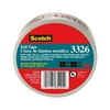 Scotch 3326-A Foil Tape 60 yd L 2-1/2 in W 4.4 mil Thick Acrylic Adhesive Silver