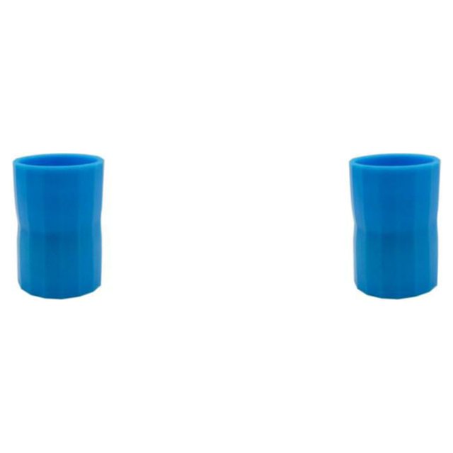 Vogacara Conector de botella de agua, juguete científico, tubo ciclónico, herramienta hecha a mano, desarrollo de inteligencia, juguetes de Azul 2Conjunto