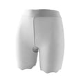 thumbnail image 2 of ABSUYY Womens Mid Waist Anti Chafing Slip Shorts Open Crotch Under Dress Layering Shorts Gray,Size M, 2 of 9