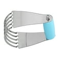 thumbnail image 4 of Non Slip Dough Cutter,Stainless Steel Dough Blender Pastry Blender Baking Tools Custom Engineered, 4 of 7