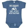 thumbnail image 3 of Inktastic Farmer My Daddy Still Plays with Tractors Boys or Girls Baby Bodysuit, 3 of 5