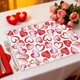 thumbnail image 4 of Decoraciones para San Valentín, adornos para San Valentín, regalos para San Valentín, manteles individuales con temática de San Valentín, manteles individuales para decoración de fiestas, manteles ind, 4 of 6