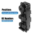 thumbnail image 2 of Unique Bargains BM5T-14A132-CA Auto Master Power Window Switch Front Driver Side for Ford Focus 2012, 2 of 6