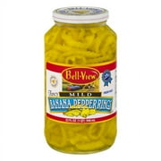 Bell View Fancy Mild Pepper Rings, 32 fl oz