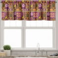 thumbnail image 3 of Ambesonne Oriental Valance & Curtain, Giraffe, 55"x24", Multicolor, 3 of 6
