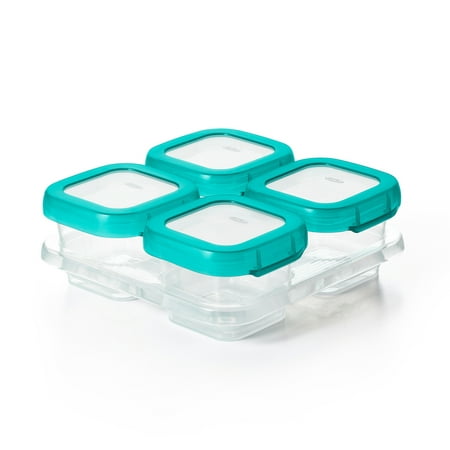 OXO Tot Baby Blocks Freezer Storage Containers (4Oz),
