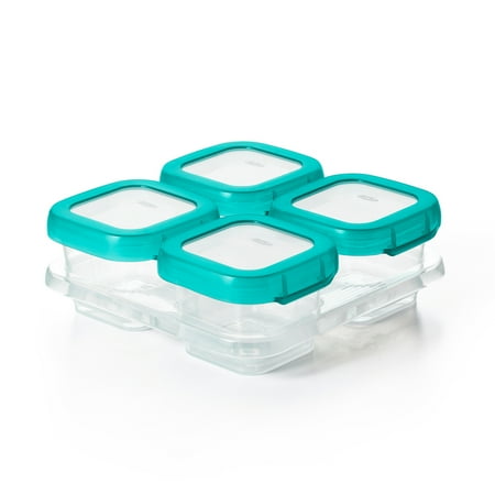 UPC: 0719812943015 | OXO Tot Baby Blocks Freezer Storage Containers (4Oz) Teal