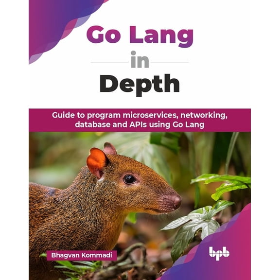 Go Lang in Depth: Guide to program microservices, networking, database and APIs using Go Lang (English Edition), (Paperback)