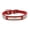 Red, variant on Custom Bling Rhinestone Dog Collar – Soft PU Leather, 5-Hole Adjustable, Laser Engraved, Fit Small Medium Large Dogs XS-L (XS, Red)