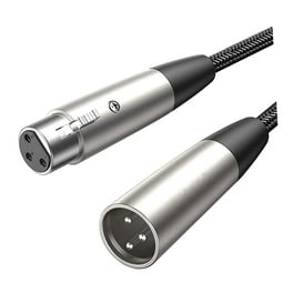 Câble Audio Stéréo Xlr 3 Broches Mâle À Trs Jack 6.3mm Mâle 2m à Prix  Carrefour