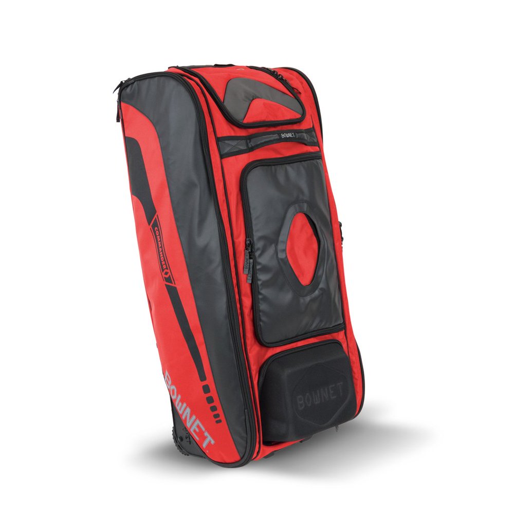 The Commander Baseball Softball Rolling Catcher's Equipment Bag