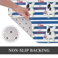 thumbnail image 6 of Pofeuu Bulldog Friend Print Flannel Doormats Rug16"x24"Rug Washable Doormats Indoor Outdoor Rugs for Layered Front Door Mats, Porch, Kitchen, Entryway, 6 of 7