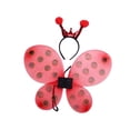 thumbnail image 4 of Conjunto de disfraz de de mariquita para , Halloween, carnaval, cumpleaños y festival., 4 of 8