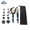 Blue, variant on Chumajor 2-Pack Folding Ultralight Trekking Poles Set - Adjustable Trekking Poles - Black