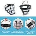 thumbnail image 3 of Coffee Filter, 2 Pieces Reusable Permanent Coffee Filter Fine Net Coffee Filter With Caff Handle Universal Net For Americano, 3 of 5
