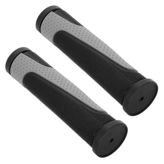 FESTFENDS 1 Pair Multi Round PVC Bicycle Handlebar Grips Antislip Design for Long Rides and Wet Conditions