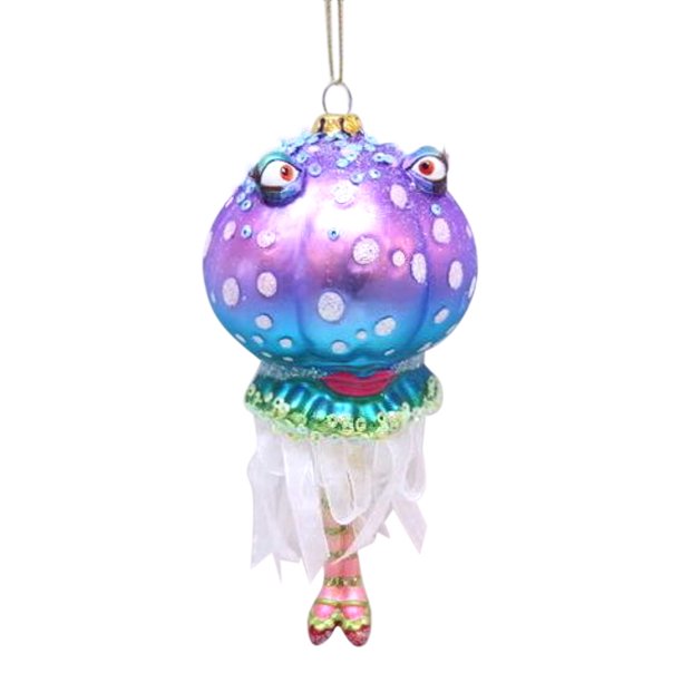 Jellyfish Christmas Ornament 
