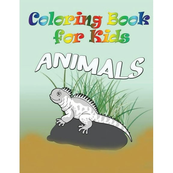 Coloring Book for Kids: Animals: Kids Coloring Book, (Paperback)