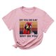 thumbnail image 1 of Moda Mujer Impresión O-cuello Camiseta Manga corta Casual Tee Tops Blusa Fridja gope590, 1 of 5