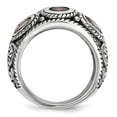 thumbnail image 2 of Sterling Silver Rhod. w/14k Pink Qrtz Rhodolite GA & Pink Tourmaline Ring, 2 of 5