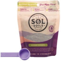 Sol Soils Sol Biotics Necessary Nutrients - All-Natural Plant Fertilizer with Mycorrhizae, Bacillus Microbes, Humic Acid & Biochar