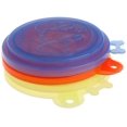 thumbnail image 3 of Pet Food Can Cover, Pet Food Can Cover Silicone Storage Cap Dog Cat Reusable Color Random Fresh Lid L, 3 of 8
