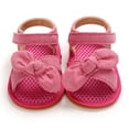 thumbnail image 3 of Diconna Baby Girls Summer Bow Sandals, Soft Sole Non-Slip  Flats Pre-Walkers, 3 of 5