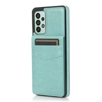 Dteck for Samsung Galaxy A54 5G Case Wallet with 5 Card Slots, PU Leather Flip Kickstand Shockproof Phone Cover for Samsung Glaxy A54 5G,Mint