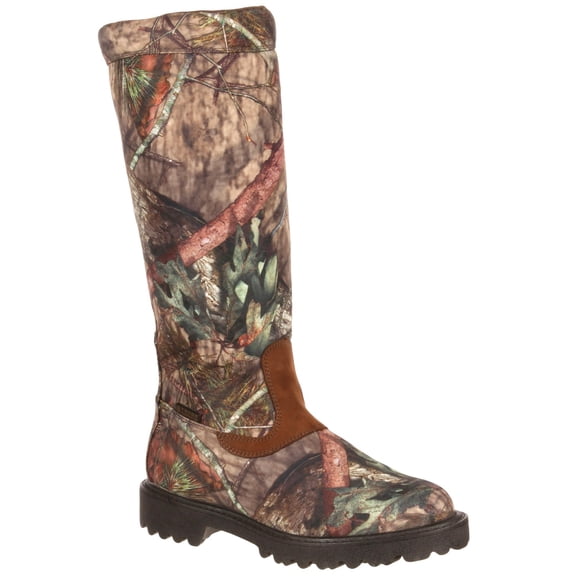 Rocky Men's Low Country Waterproof Snake Boot Soft Toe Camouflage 10 D(M) US