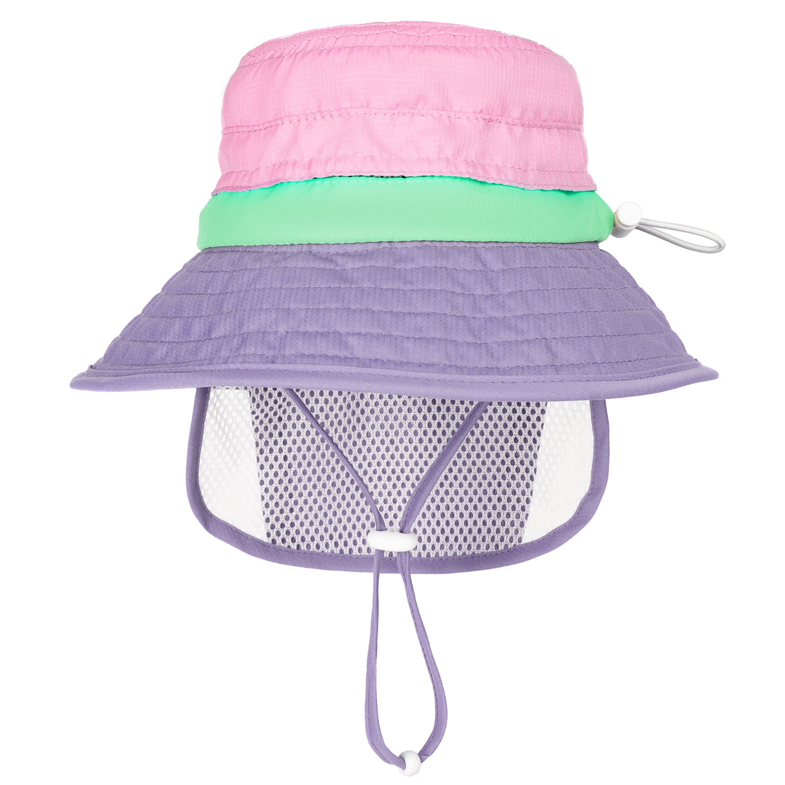 HECCEI Infant Sun Hat UPF 50+ Sun Protection Hat, 0-6 Months, Purple