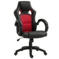 thumbnail image 1 of HOMCOM Chaise de Bureau Chaise d'Ordinateur Style Voiture de Course Style Voiture de Course, 1 of 10