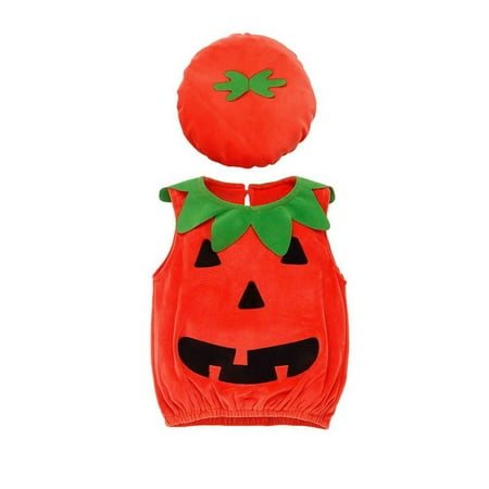 

PBaeM Baby Newborn And Toddler Unisex 2Pcs Halloween Printed Top Hat Outfit Sets
