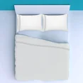 thumbnail image 2 of 400TC Double Embroidery Sateen Solid Cotton Sheet Set, 2 of 3