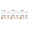 thumbnail image 4 of Guardoinrt 2x Guinea Pig Water Bottle For Small Animals Easy To Drink Leak-Proof Simple Installation blue and rose red 3Set, 4 of 6