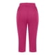 thumbnail image 5 of WILLBEST Pantalones Capri de Yoga Casuales para Mujer, Holgados, Cómodos, Deportivos, de Verano, de Pierna Ancha y Cintura Alta. Extra Grande, 5 of 6