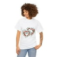 thumbnail image 3 of Flower Mother's Day Shirt, Gift for Moms Heart Women's T-Shirt ID-0305-QH7J, 3 of 10