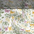 thumbnail image 6 of Easter Cloth Napkins, Spring Floral Daisy Flowers Butterflies Watercolor Washable and Reusable Dinner Napkins Set of 2, Table Napkin for Kitchen Party Birthday Wedding Hotel Housewarming 20"x20", 6 of 9