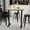 Natural, variant on BizChair 30'' x 42'' Rectangular Natural Laminate Table Top with 5'' x 22'' Bar Height Table Bases