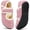 Purple, variant on Ecetana Women's Fuzzy Mary Jane House Slippers with Adjustable Strap